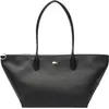 Bild von Lacoste, Damen, Handtasche, Athena Petit Piqué Shopping Bag, Schwarz