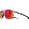 Bild von Julbo, Unisex, Sportbrille, The Streets Spectron 3 (Crystal Ash, Red, Rauchgrau Grün Flash, Red), Weiss, Rot