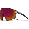 Bild von Julbo, Unisex, Sportbrille, Edge (Black, Black Orange, Black Red, Matte Black / Red, Red, Rot), Rot, Mehrfarbig, Schwarz
