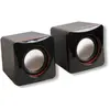Bild von MCL Mini Speakers 2 X 2w Rms, PC Lautsprecher, Schwarz