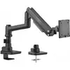 Bild von MCL Support Desk Screen With Shock Absorber - 1 Screen Up To (Tisch, 49", 20 kg), Monitor Halterung, Schwarz