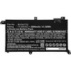 Bild von DLH 11.55V 3600MAH 42WH LI-POL BATTERY - ASUS B31N1732 / B31N17 (3600 mAh), Notebook Akku, Schwarz