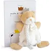 Bild von Doudou et Compagnie, Schmusetuch, Kleiner Prinz Bär Schmusetuch m.Schnullerkette 15cm (17.60 x 12 cm)
