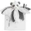 Bild von Doudou et Compagnie, Schmusetuch, Schmusetuch Traumfänger Panda Blüte (22 x 22 cm)