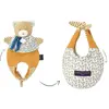 Bild von Doudou et Compagnie, Schmusetuch, Amusette Bär Schmusetuch 30cm (30 x 30 cm)