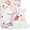 Bild von Doudou et Compagnie, Schmusetuch, Happy Boho, Hase Schmusetuch 17cm (17 x 15.50 cm)