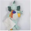Bild von Doudou et Compagnie, Schmusetuch, Dino Filou mit Schmusetuch 25cm (25 x 20 cm)
