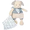 Bild von Doudou et Compagnie, Schmusetuch, Bio Hund mit Schmusetuch,blau 22cm (7 x 24 cm)