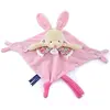 Bild von Doudou et Compagnie, Schmusetuch, Schmusetuch Hase mit Fingerpuppe 30cm (30 x 16 cm)