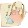 Bild von Doudou et Compagnie, Schmusetuch, Schmusehase mit Rassel, 21cm (21 x 12 cm)