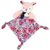 Bild von Doudou et Compagnie, Schmusetuch, Rehkitz Schmusetuch mit Rassel, 22cm (22 x 14 cm)