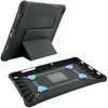 Bild von Mobilis PROTECH Case+kickstand+handstrap Galaxy Tab + (Samsung Galaxy Tab A9+), Tablet Hülle, Schwarz