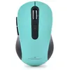 Bild von Bluestork Souris sans fil Office 70 (Noir/Vert) (Kabellos), Maus, Schwarz, Grün