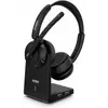Bild von Urban Factory Bluetooth 5.2 Heasdet With Anc / Enc And Charging Stand (Kabellos, USB-A), Office Headset, Schwarz
