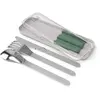 Bild von Besteck Monbento Slim Box Vert 17x6x2 cm