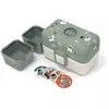 Bild von Lunchbox Kind Monbento Tresor Vert 450 ml/150 ml