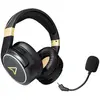 Bild von Pixminds Steelplay Bluetooth Headset (Kabelgebunden, Kabellos), Gaming Headset, Gold, Schwarz