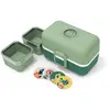 Bild von Lunchbox Kind Monbento Tresor Vert 450 ml/150 ml
