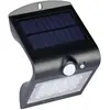 Bild von V-Tac, Gartenbeleuchtung, VT7672 1,5 W LEDSolarWandleuchtenatürliches weisses, schwarzes Gehäuse (220 lm, IP65)