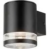Bild von V-Tac, Gartenbeleuchtung, VT-1139 23012 Solar-Wandlampe 0.55 W Warmweiss Schwarz (70 lm, IP54)