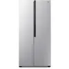 Bild von Gorenje NRS8182KX Side-by-Side Kühlkombination Freistehend E, Kühlschrank Freistehend, Silber, Grau