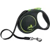 Bild von Flexi Black Design (M, Hund, Allgemein), Halsband + Leine