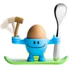 Bild von WMF Eierbecher mit Löffel lustiger Eierbecher Kinder Kunststoff McEgg blau, Eierbecher, Blau, Grün