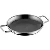 Bild von WMF Edelstahlpfanne Servierpfanne 28cm Wabenboden Profi Resist Induktion beschichtet, Pfanne + Kochtopf, Silber