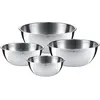 Bild von WMF Schüsselset 4tlg Edelstahl Schüsseln 0,75-2,75l stapelbar, Schüssel + Schale, Silber