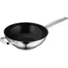 Bild von WMF Durado Wokpfanne 28cm (748486021), Edelstahl, Keramikbeschichtung, Pfanne + Kochtopf, Schwarz, Silber