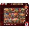 Bild von Schmidt Spiele Genussvolle Auszeit, Auf Reisen mit Büchern und Wein 2000 Te (2000 Teile)