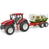 Bild von Bruder Roadmax Traktor mit Rückeanhänger