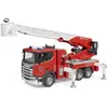 Bild von Bruder Scania Super 560R Feuerwehr mit Drehleiter, Wasserpumpe, L+S Modul