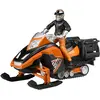 Bild von Bruder Snowmobil mit Fahrer und Ausstattung