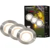 Bild von Briloner, Gartenbeleuchtung, 12V Gartenanlage Erweiterungsset, Edelstahl (100 lm, IP67)