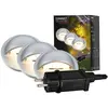 Bild von Briloner, Gartenbeleuchtung, 12V Gartensystem Einbaulicht-Starter-Set 3 Stück (10 lm, IP65)