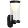 Bild von Briloner, Gartenbeleuchtung, LED Aussenwandleuchte, schwarz, LED 4W (400 lm, IP44)
