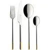 Bild von Villeroy & Boch Tafelbesteck 30tlg. Ella teilvergoldet, Besteck, Silber