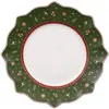 Bild von 6x Villeroy & Boch Speiseteller grün Toy's Delight, Teller, Grün