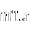Bild von Villeroy & Boch Tafelbesteck 70tlg. Ella teilvergoldet, Besteck, Silber