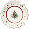 Bild von 6x Villeroy & Boch Frühstücksteller weiss Toy's Delight, Teller, Weiss, Rot