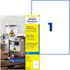 Bild von Avery, Etiketten, wetterfeste und langlebige Inkjet-Etiketten