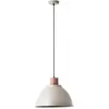 Bild von Brilliant, Pendelleuchte, Erena Pendelleuchte 38cm taupe Metall/Holz 1x A60, E27, 60 W, Geeign (E27)