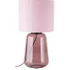 Bild von Brilliant, Tischlampe, Hydra Tischleuchte 56cm mauve/violett Glas/Textil Schnurzwischenschalt (E27)