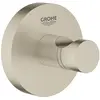 Bild von Grohe, Handtuchhalter + Handtuchhaken, Bademantelhaken Essentials nickel gebrstet 40364EN1