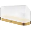 Bild von Grohe, Duschablage, Eck-Duschablage SELECTION mit Halterung cool sunrise gebürstet (20 x 20 x 8.50 cm)