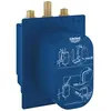 Bild von Grohe, Duscharmatur + Badewannenarmatur, UP-Einbaukasten Eurosmart CT m Mischung