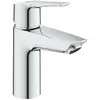 Bild von Grohe, Duscharmatur + Badewannenarmatur, Start QuickFix Lavaboarmatur, Mittelstellung kalt, Push-Open Ablauf, S-Size, Chrom