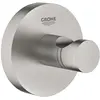 Bild von Grohe, Handtuchhalter + Handtuchhaken, Start QuickFix Bademantelhaken, klebbar, supersteel