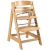 Bild von Roba Treppenhochstuhl 'Sit Up Click', mitwachsend, innovativer Klickverschluss, Holz, naturfarben